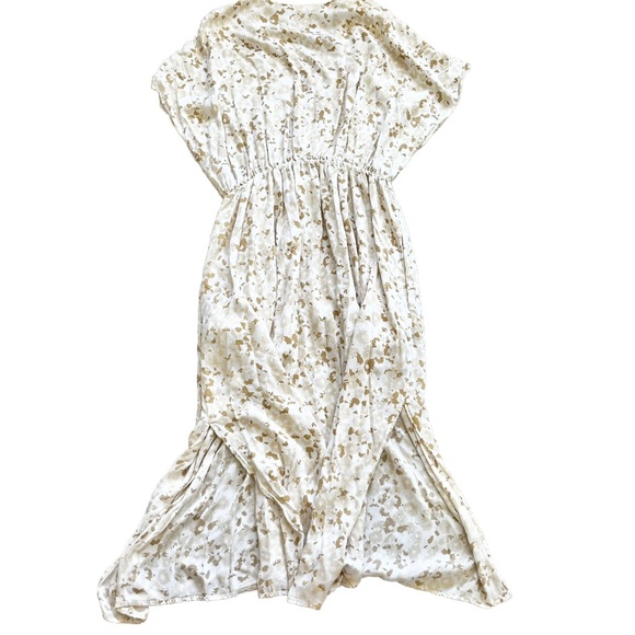 SAMSOE SAMSOE Andina Long Dress in Rice Doodle Dot Size Medium Cottagecore - Picture 4 of 12